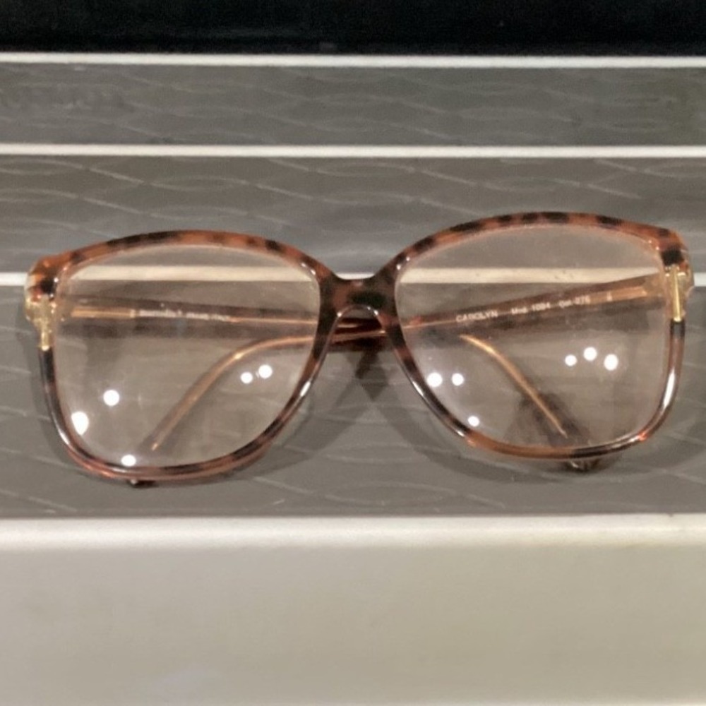Vintage Marcolin Eyeglasses Frames Made in ITALY Carolyn 1094 Tortoise Shell